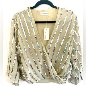 NWT By Together Sequence Blouse
